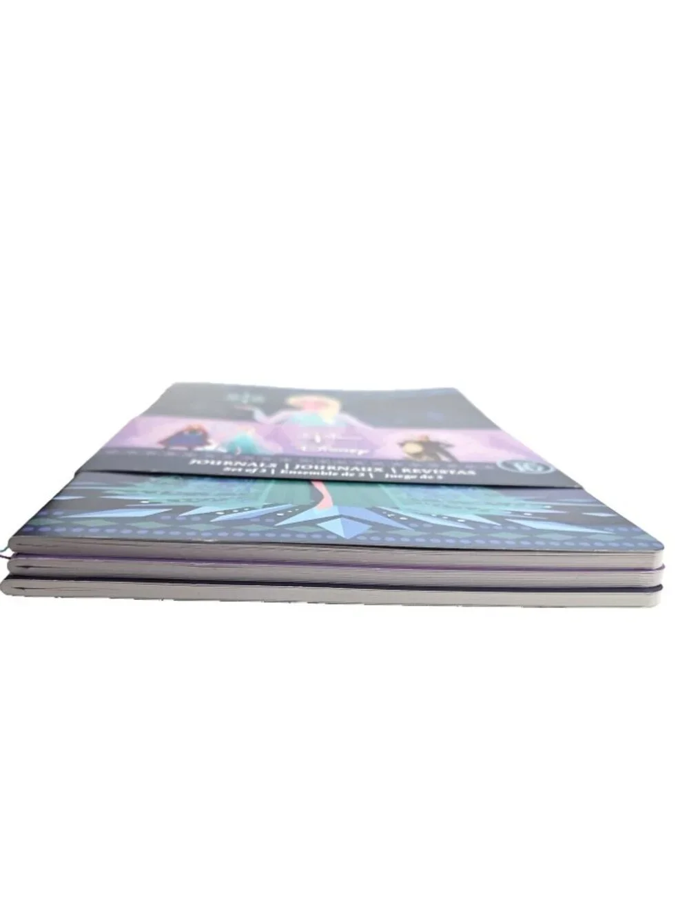 Disney Frozen Journal Notebook Set of 3 10th Anniversary Elsa Anna Olaf Kristoff